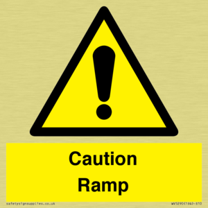 Caution Ramp